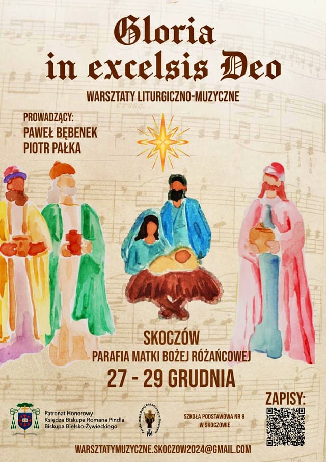 Warsztaty liturgiczno-muzyczne w Skoczowie – zaproszenie